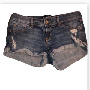 Hollister shorts size 5 low rise short shorts